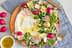 Artichoke & Radish Salad with Savory Olive Oil Mascarpone Cheese